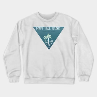 Palm Tree Island Wrightsville Beach Crewneck Sweatshirt